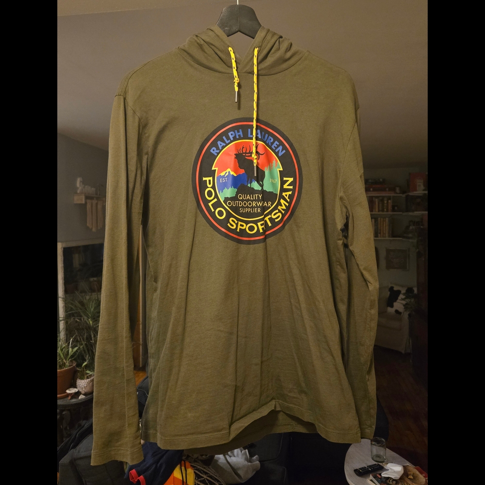 Ralph Lauren Polo Sportsman Green Hoodie
